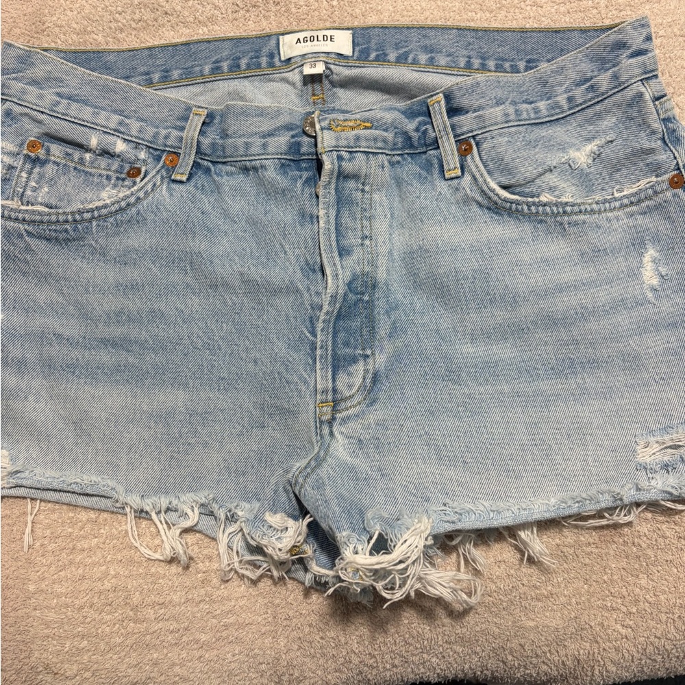 Agolde Jean Shorts Size 33 New without tag